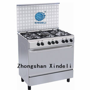 Cuisinière à <span class=keywords><strong>gaz</strong></span> avec 5 brûleurs, four à <span class=keywords><strong>gaz</strong></span> et compartiment à bouteilles <span class=keywords><strong>de</strong></span> <span class=keywords><strong>gaz</strong></span> - Product Image 4