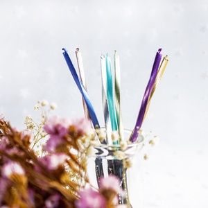 Spiral Birthday Sparkler Candles Multi Pack Creative Triangular Spiral Cake Wax Candles - Product Image 3