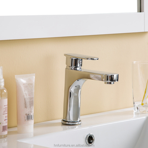 Piso de pie anrique estilo chino muebles de baño cajón de baño gabinete de baño doble lavabo - Product Image 5