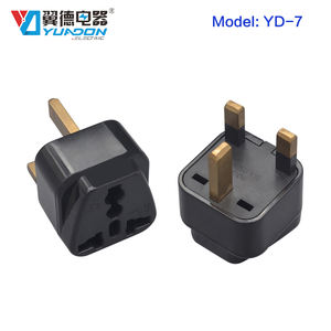 Universele 13a 3-Pins Platte Stekker Reisadapter Voor Meervoudig Gebruik Uk 3-Pins Stekker Gemaakt Duurzaam Abs Compatibel Voor Yuadon YD-7 - Product Image 4