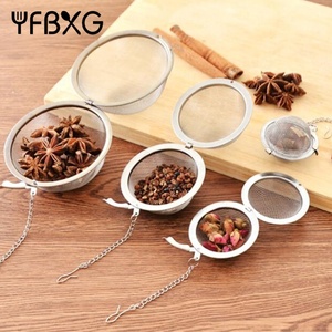 Accesorios de <span class=keywords><strong>café</strong></span> con garantía de calidad, microfiltro Para hierbas, Infusor de bola de té, colador de té de acero inoxidable - Product Image 4