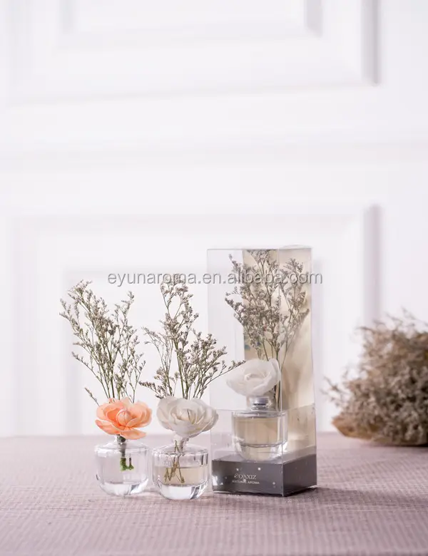 Nieuwe producten kunstbloemen ambachten aroma thuis geur diffuser, aroma geur decoratieve reed diffuser