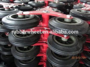 छह पहिया सीढ़ी चढ़ना ट्राली स्टील एल्यूमिनियम फ्रेम हाथ ट्रक - Product Image 5