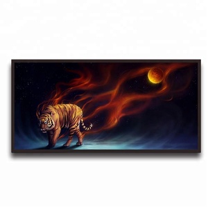 Il <span class=keywords><strong>re</strong></span> <span class=keywords><strong>di</strong></span> bestie tigre night view <span class=keywords><strong>di</strong></span> cristallo del diamante pittura a punto croce per la decorazione - Product Image 4