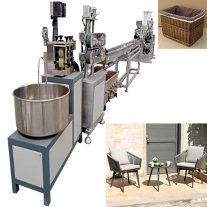 De plástico artificial de ratán de extrusora de línea de producción/máquina de precio de fábrica de la línea de producción de ratán de plástico de la máquina de extrusión - Product Image 1