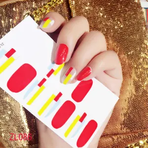 Nail Designer Decals 2024 Hot Sale Factory Best Nail Stickers Supply Nail Decals