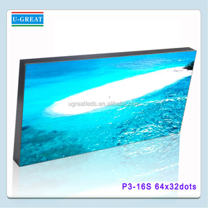 Fatory Directe Vente Intérieure Pleine couleur 1/16 scan P3 LED <span class=keywords><strong>Module</strong></span> pour Écran Vidéo - Product Image 1