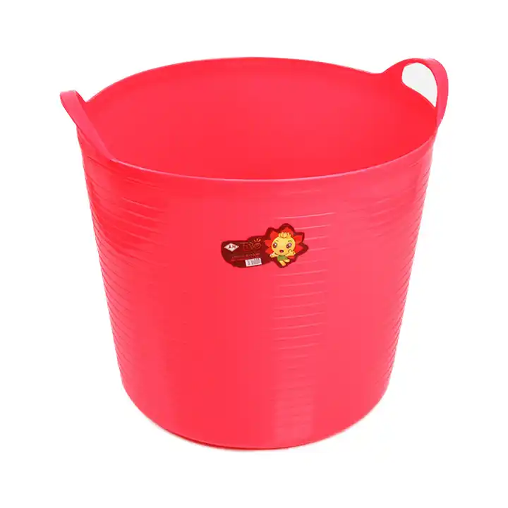 High Quality Wholesale Flexible Plastic Bath Bucket Baby Bath