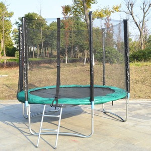 6FT <span class=keywords><strong>Mini</strong></span> Kids Nhảy <span class=keywords><strong>Trampoline</strong></span> Cho Trẻ Em Với Bao Vây Và Thang TUV-GS Chấp Thuận - Product Image 5