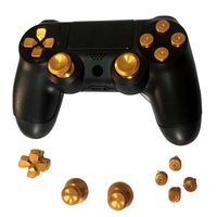 Vollen satz Joystick metall taste ersatz kit für PS4 controller