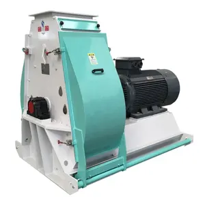 SPSF drop-shaped feed hammer mill shredder in rice mill and flour mill