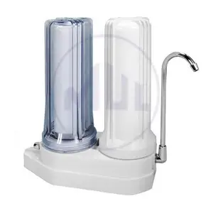 M-102BC Counter Top Table Duo Stage Water Filtration System