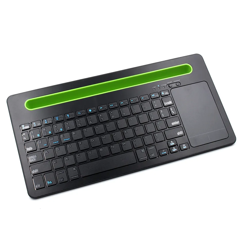 multi device wireless bluetooth keyboard integrated mouse for smartphone samsung tab