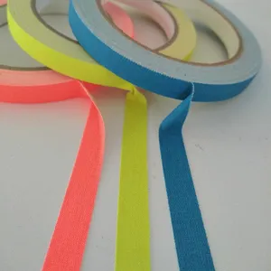 Kleurrijke gedrukt fluorescent neon gaffer tape voor stage Uit China Leverancier Top Rated