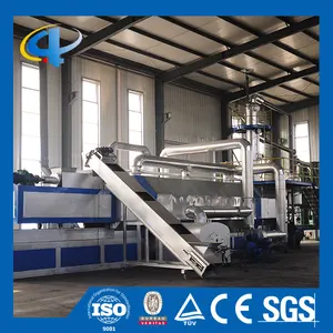 Pyrolysis tyre to fuel oil / Diesel / Gasoline Continuous Waste Plastic Pyrolysis Plant