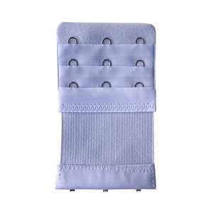 Delle donne Morbida E Confortevole Posteriore Del <span class=keywords><strong>Reggiseno</strong></span> Elastico <span class=keywords><strong>3</strong></span> Righe <span class=keywords><strong>3</strong></span> <span class=keywords><strong>Ganci</strong></span> Band Strap Extension Extender - Product Image 4