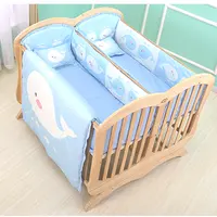 Muebles de cuna para bebés, cuna columpio para bebés, camas de madera para gemelos, uso general en el hogar