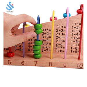 YF-D3048 nueva venta caliente Educación Temprana <span class=keywords><strong>de</strong></span> <span class=keywords><strong>madera</strong></span> recuento <span class=keywords><strong>de</strong></span> bolas intelligengce Ábaco juguetes para niños - Product Image 2