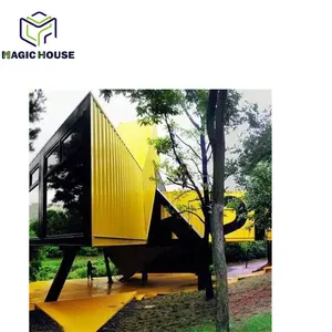 Magic House Low cost 3 story best container house flat pack container house in india