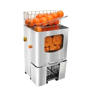 K616 comercial Industrial profesional encimera color naranja exprimidor automático de la máquina