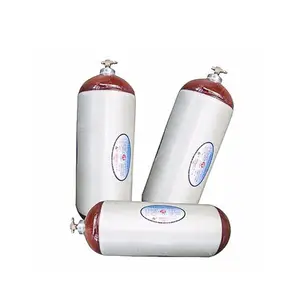 Tipo 2 cilindro composito in fibra cng bottle cng tank car cng cilindro natura composito bombola di gas idrogeno