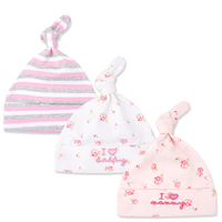 BKD 2018 fábrica personalizada al por mayor 100% algodón orgánico bebé sombrero diseño liso para uso en invierno