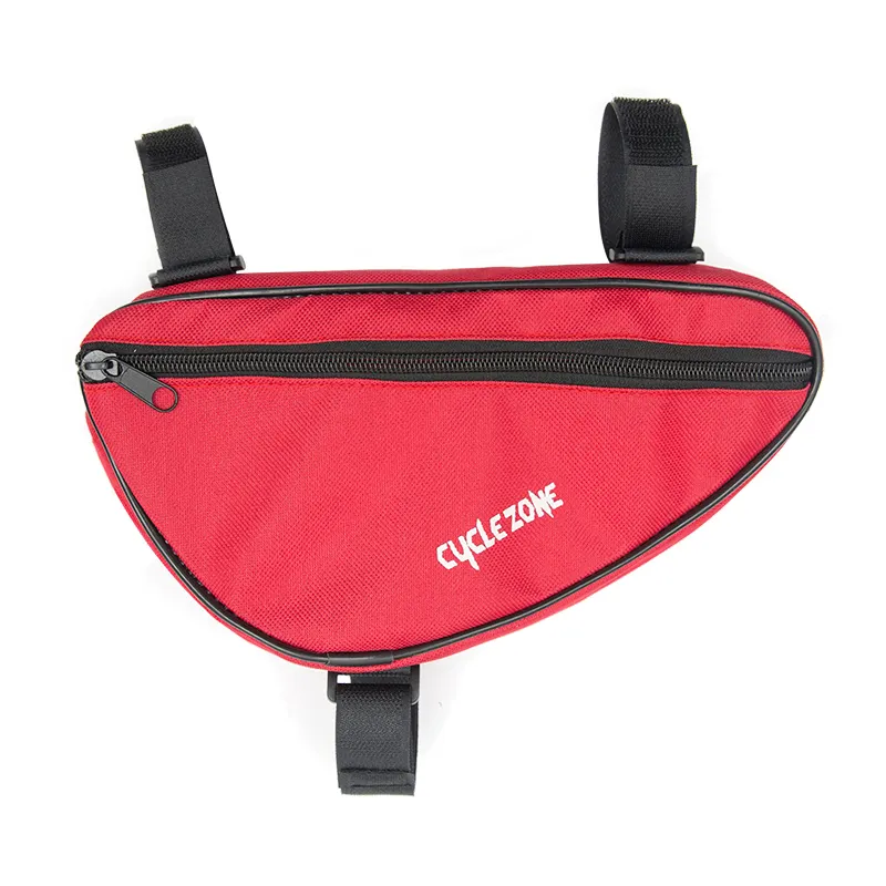 Wholesale Cycle Zone Bike Triangle Pouch Cycling bicycle bag front Saddle Holder bicycle seat bag