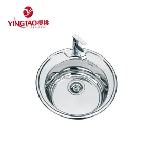 SS 201 material general used single bowl stainless steel kitchen sink for Poland