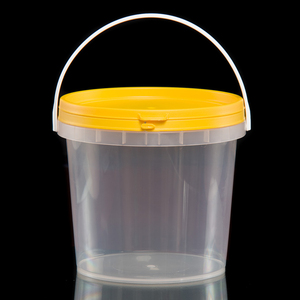 1ถึง2l แถบฉีกขาดฝาถังพลาสติกกลมสำหรับอาหาร - Product Image 1