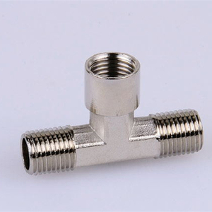 Niken Mạ Đồng Thau Tee Nữ X Nam X Nữ 1/4 Inch Tee, T-Type Nối 1/8 3/8 1/2 - Product Image 4