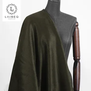 2019 newest angora cashmere coat high-grade olive green suit alpaca fabric manufacturers selling