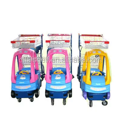 Alibaba Venta caliente popular de compras de supermercado niños juguete carrito