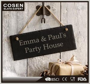 Hotel supplies decoraton built house's slate Christmas - Product Image 4