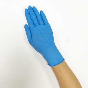 Guanti in nitrile monouso per esami di tutte le dimensioni nero blu rosa per uso dentale - Product Image 6