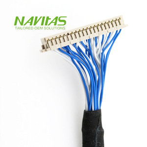 DF13สายเคเบิล40pin 1.25มม. DF9-31S-1V 31ขา TTL LVDS กำหนดเอง - Product Image 4