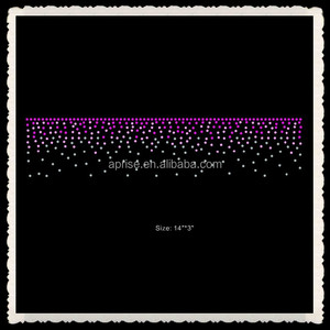 Aprise-Vente en gros Cheer Bow Hotfix Transferts de strass pour bandes Motif Design - Product Image 2