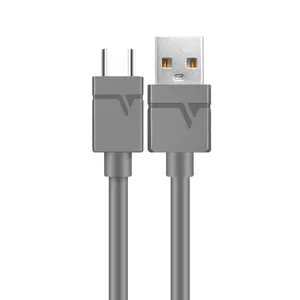cantell stock cheap price 2A android micro usb cable USB C charger cable USB Type c fast charging cable