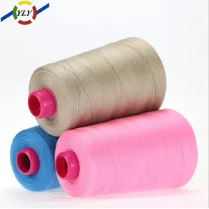 China kwaliteit kledingstuk accessoire 100% Polyester Materiaal Swing Naaigaren Spool Ne 40/2