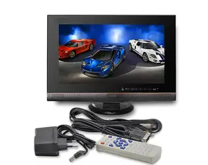 Competitive Price Computer Monitor smart small TV with VGA USB HDIN AC IN for PC without Battery Portable digital TV