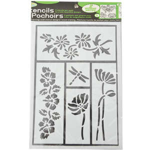 การออกแบบต่างๆรูปดอกไม้กาวลายฉลุ - Product Image 4