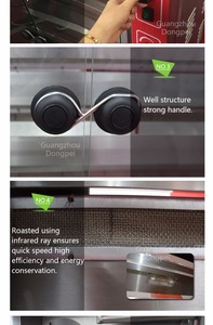 Grill à poulet rotatif à <span class=keywords><strong>6</strong></span> broches / Machine à rôtir le poulet électrique / Rôtissoire à poulet - Product Image 4