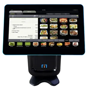 14.1 inch pos system support android window os android touch screen pos all in one pos terminal