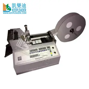 Nylon/Fabric Tape/Ribbon/Band Shape Cutting Computer Controlled Cold Cutter of Zipper Webbing Elastic Auto Hot Cutting Equipment