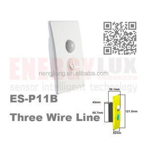 Détecteur <span class=keywords><strong>de</strong></span> <span class=keywords><strong>mouvement</strong></span> PIR mural encastré ES-P11B - Product Image 2