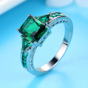 Natural <strong>Amethyst</strong> Gemstone Peridot <strong>Rings</strong> Purple Zircon Wedding <strong>Gold</strong> Band <strong>Rings</strong> for Her Black Plating <strong>Ring</strong> Black <strong>Gold</strong> - Product Image 4