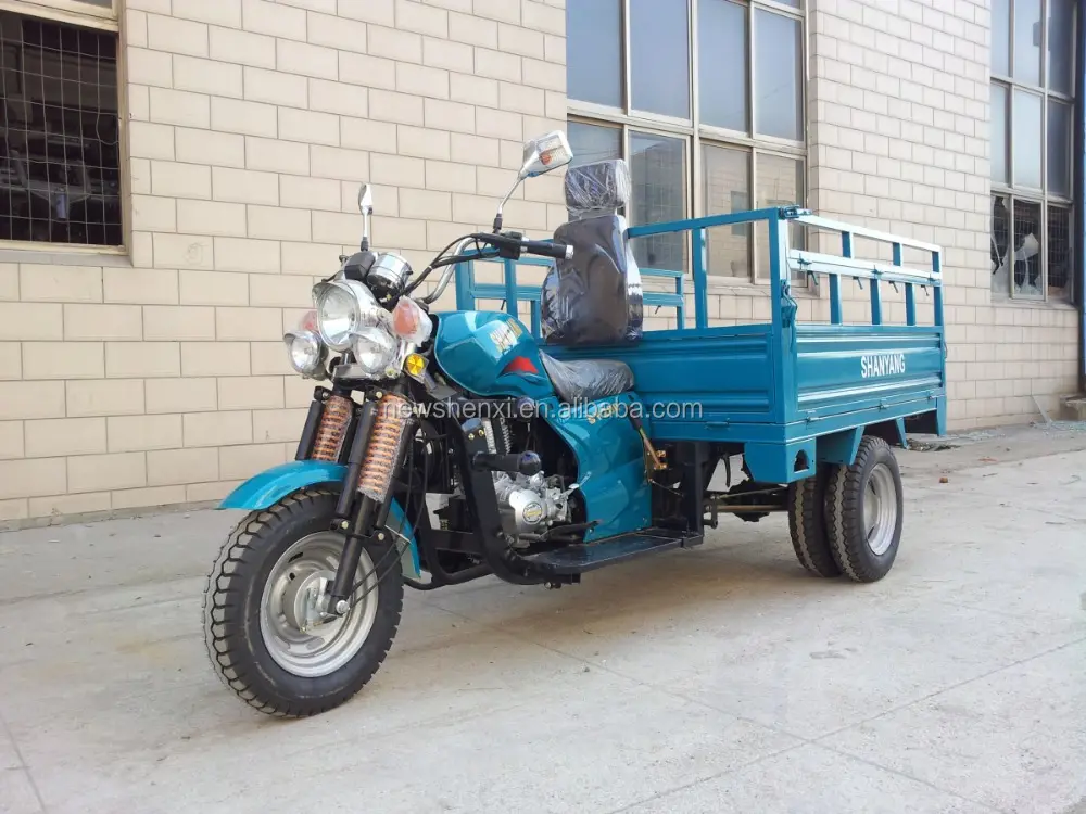 Trikes de carga do motor da roda de 250cc 5 com rodas traseiras duplas carregamento pesado 2000kg
