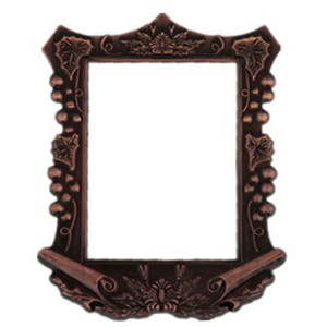 Hot Selling Gold square Plastic Wire <strong>Wreath</strong> Photo <strong>Frame</strong> - Product Image 1