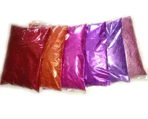 Atacado solvente glitter resistência pó holográfico unha glitter