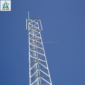 25 m Galvanisé de fer auto soutien sans fil ham radio antenne communication télévision wifi treillis micro-ondes tour - Product Image 1