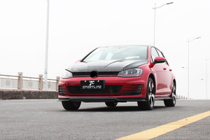 Labbro anteriore in fibra di carbonio per VW <span class=keywords><strong>Golf</strong></span> 7 <span class=keywords><strong>VII</strong></span> GTI 2014-2016 - Product Image 4
